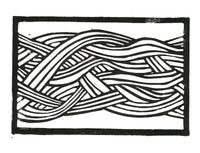 Dursey Sound, Dursey Island | Handprinted Orginal Lino Cut Print