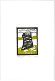 Signal Tower, Dursey Island | Handprinted Orginal Lino Cut Print