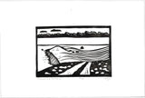 Tilickafinna, Dursey Island | Handprinted Orginal Lino Cut Print